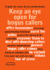 First page of the leaflet